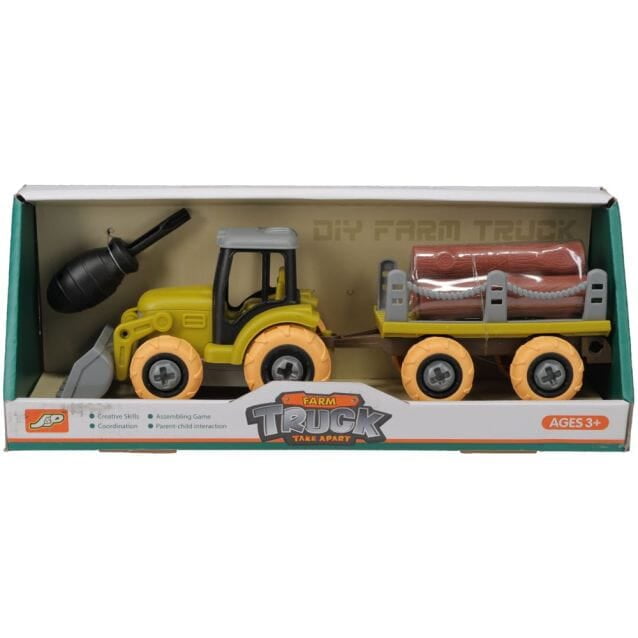 Farm Toys - DIY Sets - Tractor & Wagon