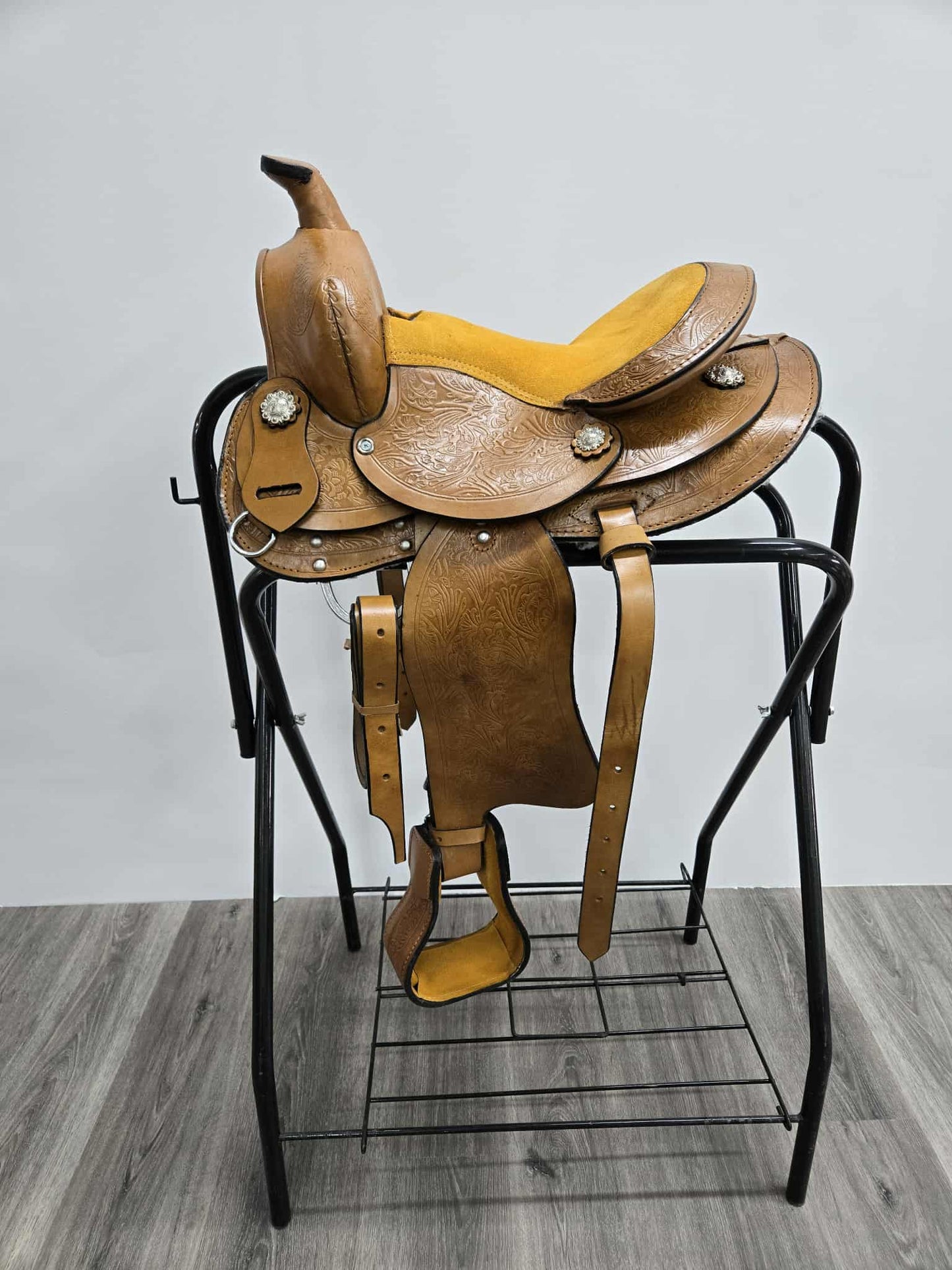 12" Pony Saddle - Leather