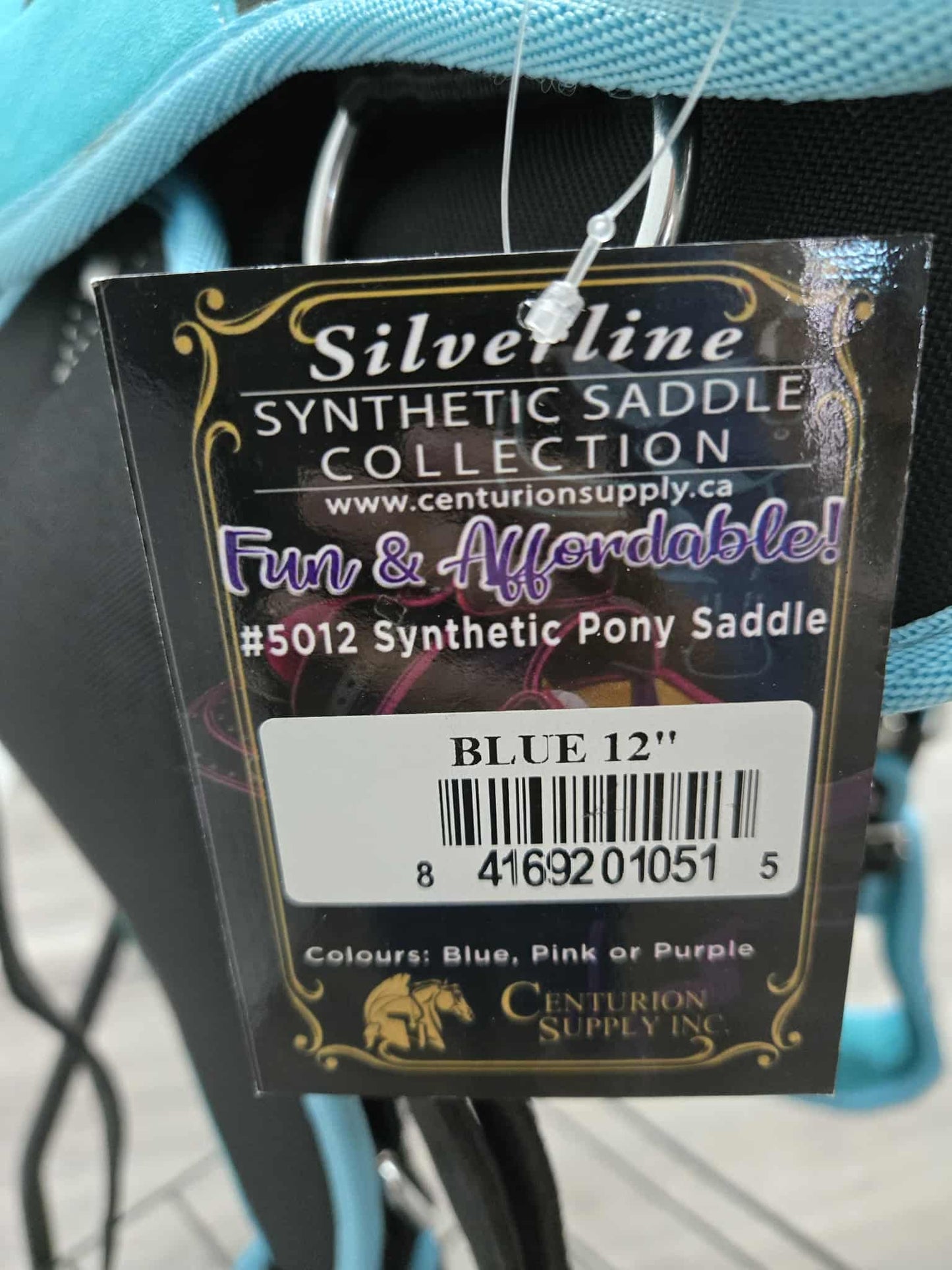 12" Pony Saddle - Synthetic
