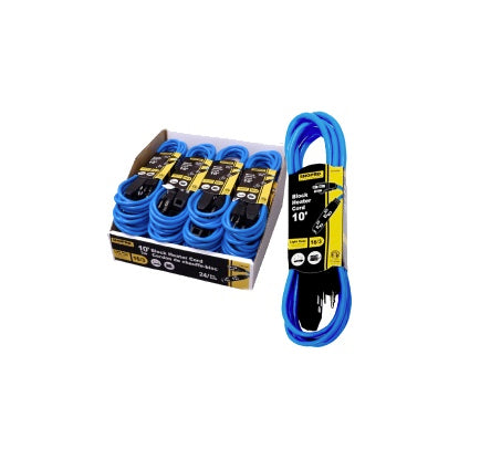 15' Outdoor 3-Outlet Block Heater Cord