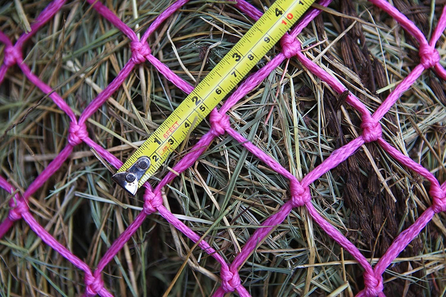 Silverline 42 inch Slow Feed Hay Net with 2" Holes - Red