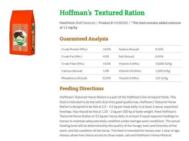 Hoffmans Sweet Textured