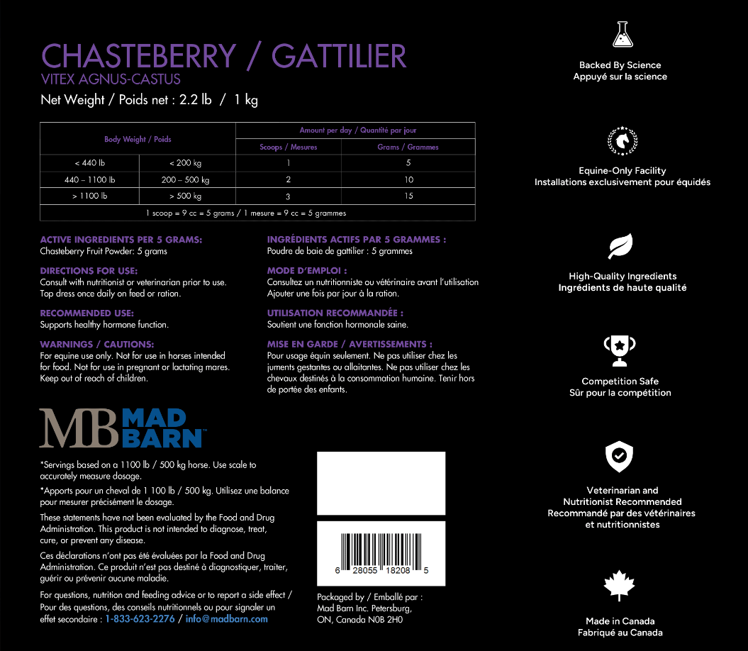 Mad Barn Chasteberry 1 kg