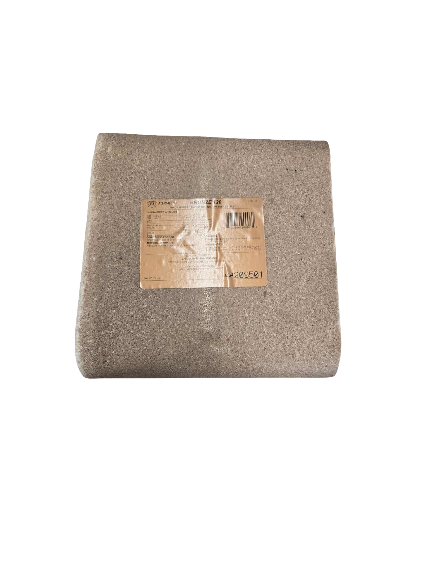 Bronze 120 Salt Block