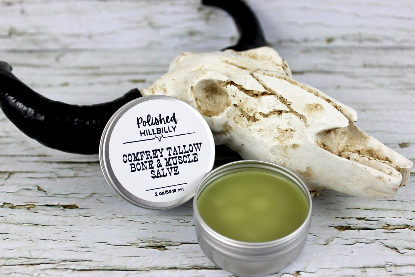 Comfrey Tallow Bone & Muscle Salve 2 oz