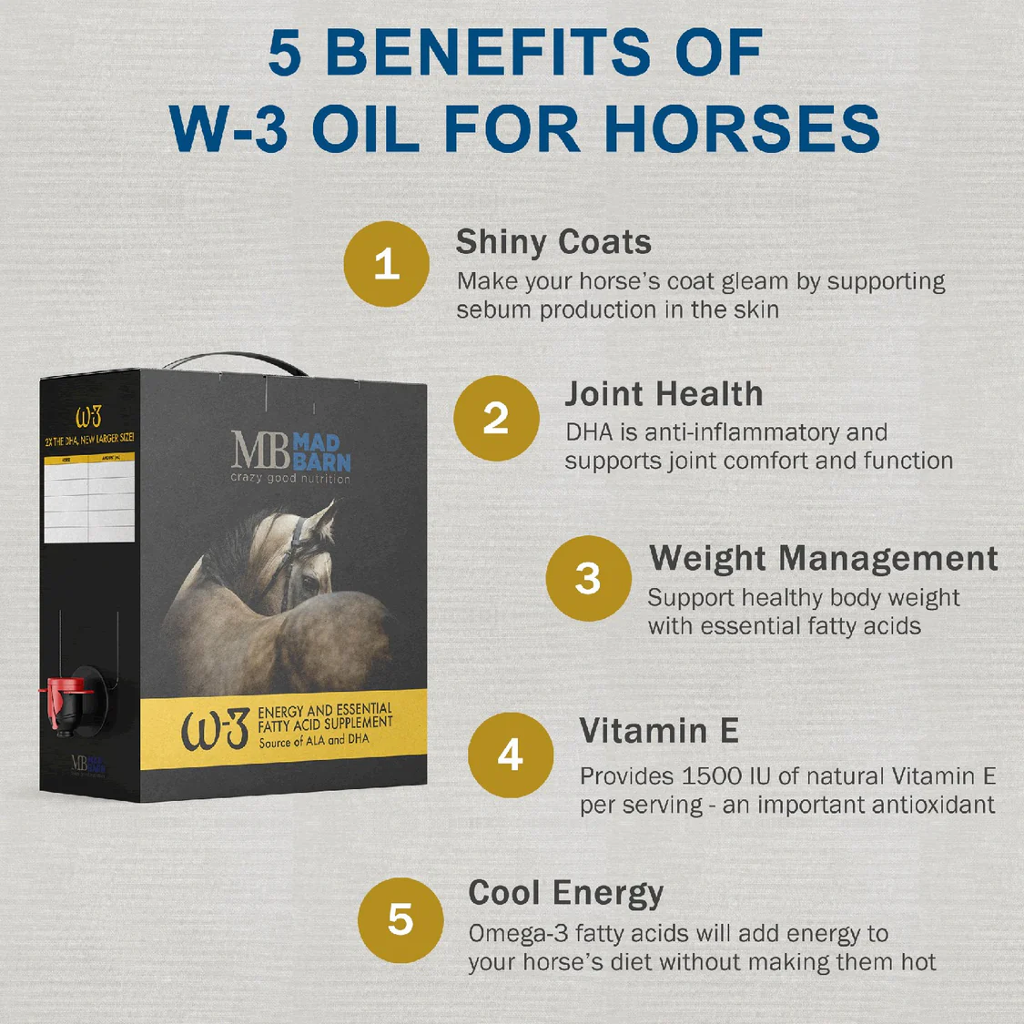 Mad Barn W-3 Oil 5 L