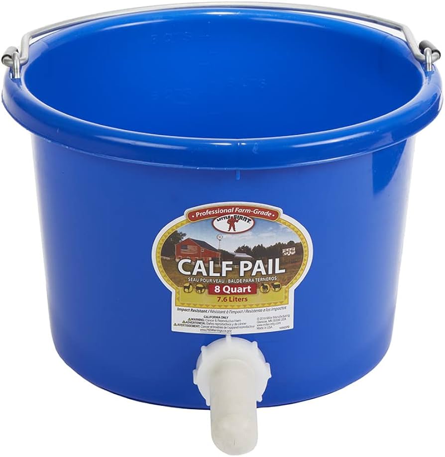 Calf Pail 8 Quart - Complete