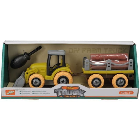 Farm Toys - DIY Sets - Tractor & Wagon