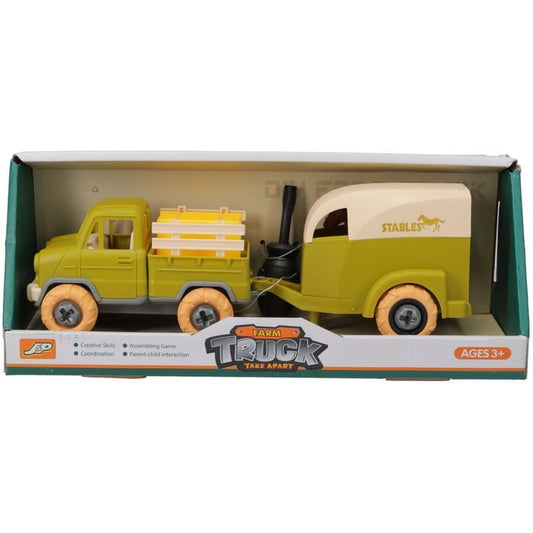 Farm Toys - DIY Sets - Truck and Horse Trailer