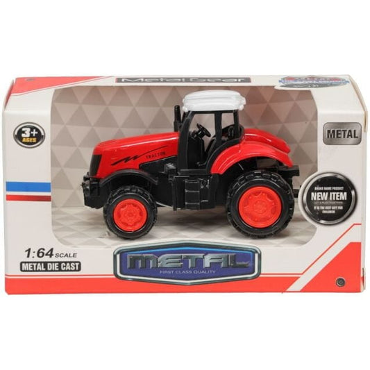 Farm Toys - Die Cast Farm Tractor - Red