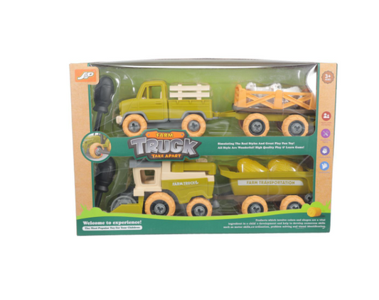 Farm Toys - DIY Sets - Truck and Combine Set