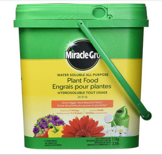 Miracle Gro-All Purpose Plant Food 24-8-16 (1.5 kg)