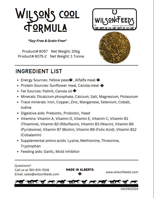 Wilson Feeds - Cool Formula