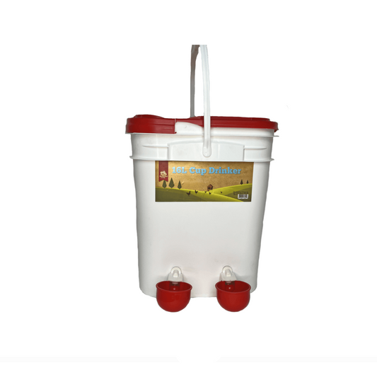 TBL Poultry Waterer - 16L Cup Drinker