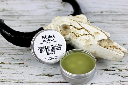 Comfrey Tallow Bone & Muscle Salve 2 oz