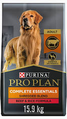 Purina Pro Plan Shredded Beef and Rice 35 lb