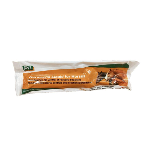 AVL Ivermectin Wormer Single Serving Tubes - 15ml