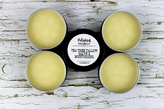 Tea Tree Tallow Salve & Moisturizer 4 oz